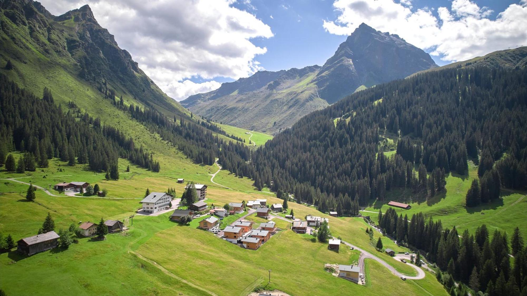 Alm-Lodges Montafon By Pferd Auf Wolke 加尔盖伦 外观 照片