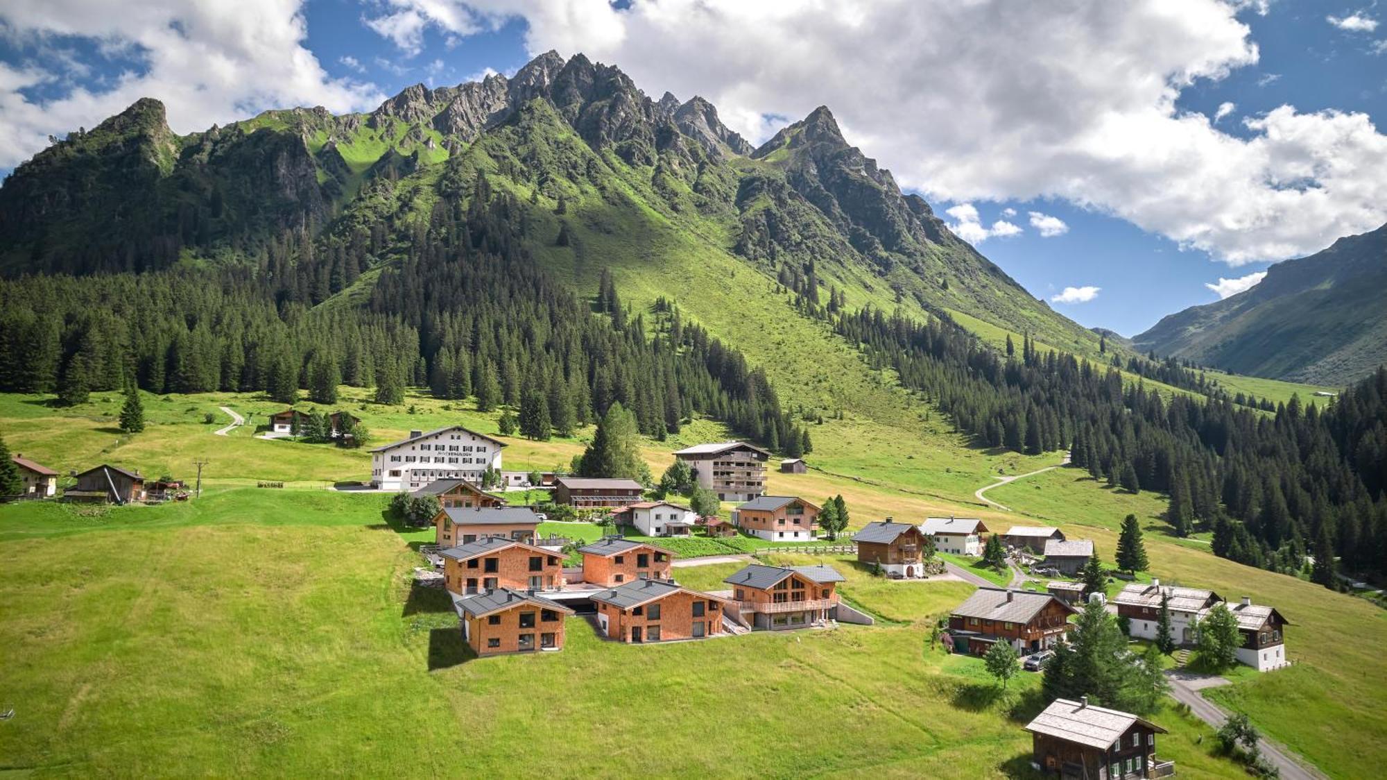 Alm-Lodges Montafon By Pferd Auf Wolke 加尔盖伦 外观 照片