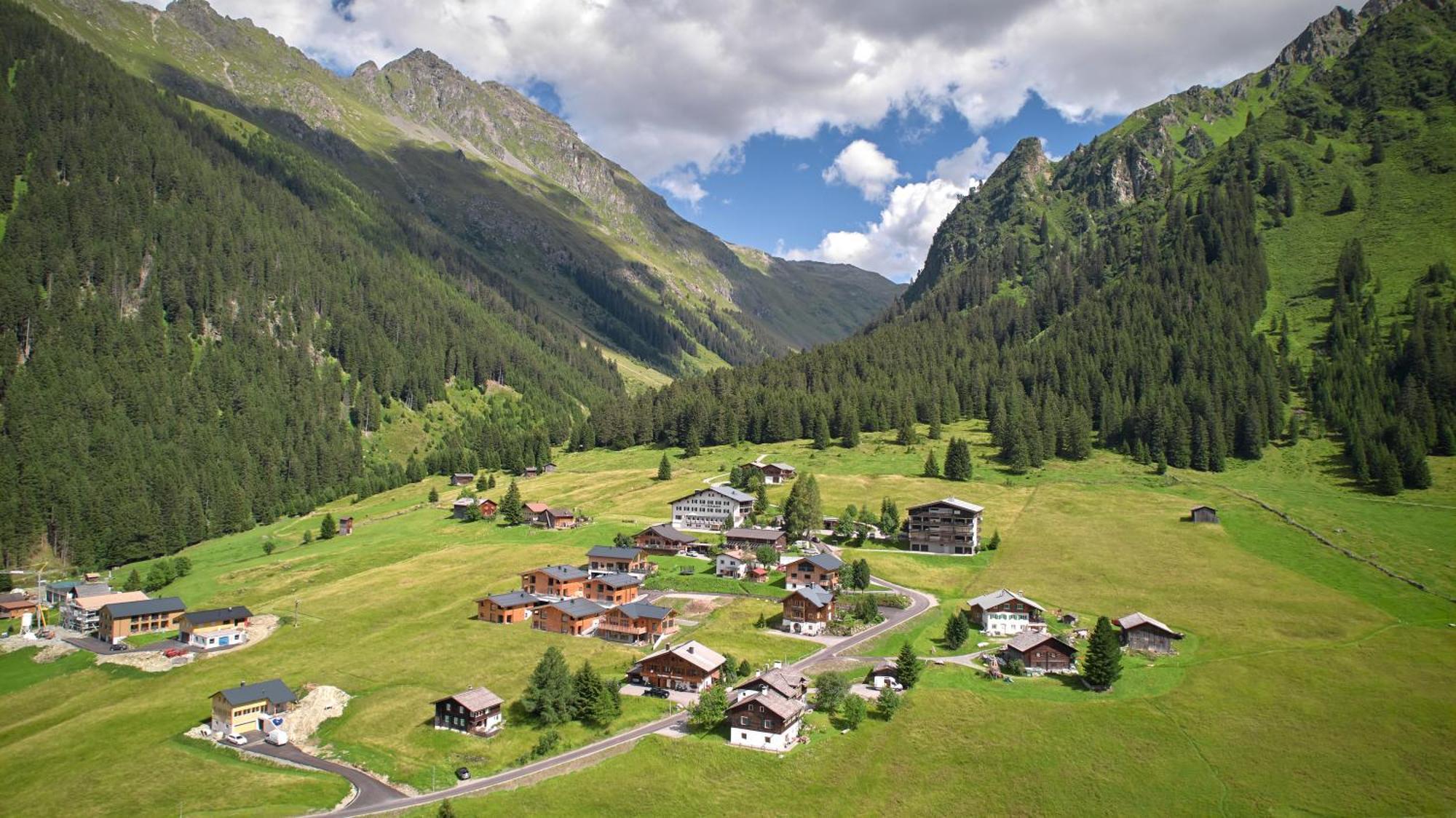 Alm-Lodges Montafon By Pferd Auf Wolke 加尔盖伦 外观 照片