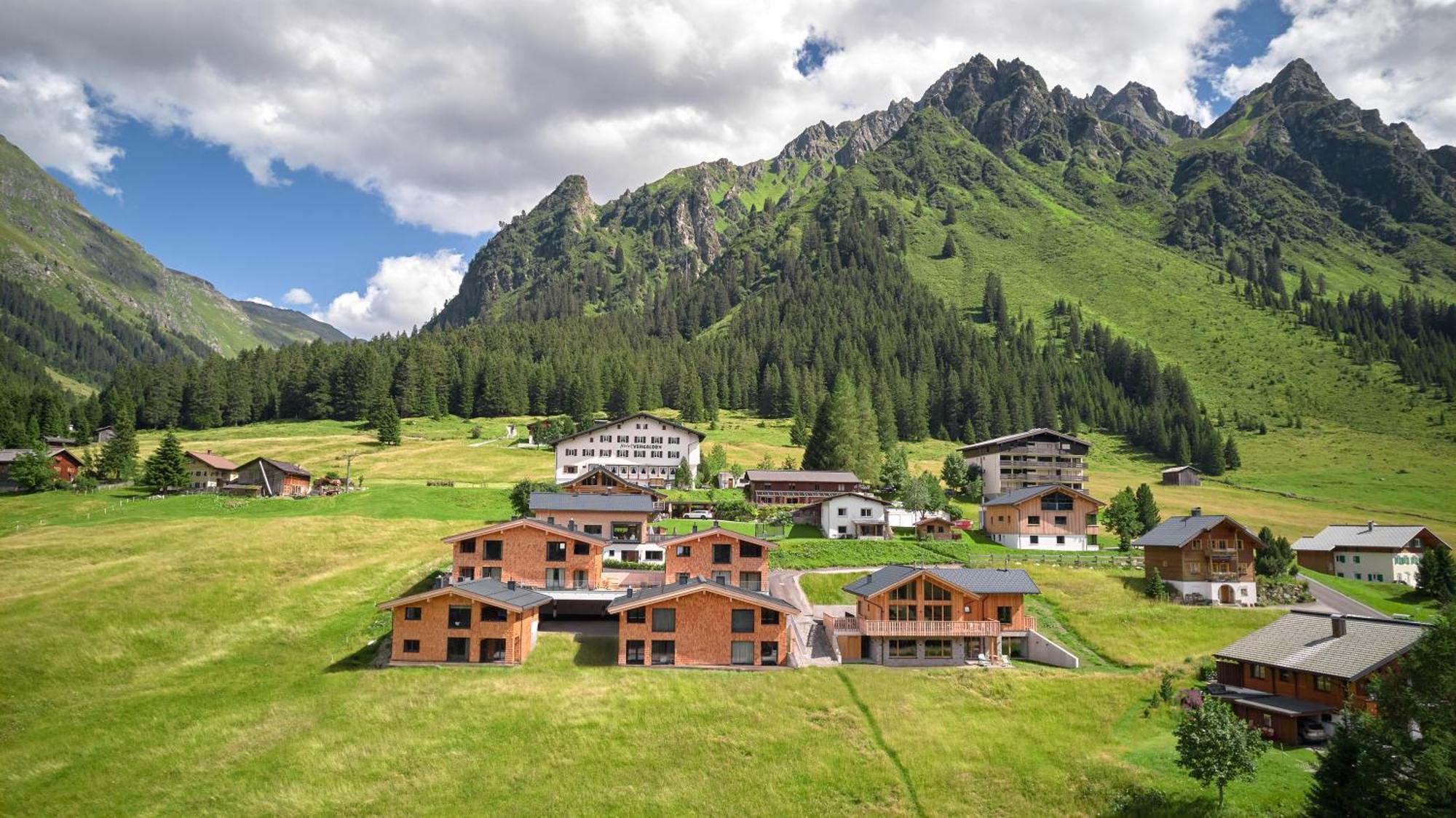 Alm-Lodges Montafon By Pferd Auf Wolke 加尔盖伦 外观 照片